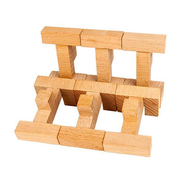 Puzzle Cube Box caoutchouc ou gomme, 6 pièces