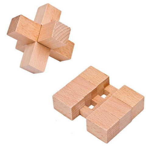 Casse-Tête La Croix de 13 pièces en bois